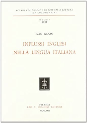 Influssi inglesi nella lingua italiana.