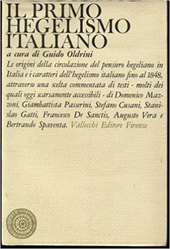 Il primo hegelismo italiano.