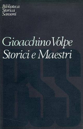 Storici e Maestri.