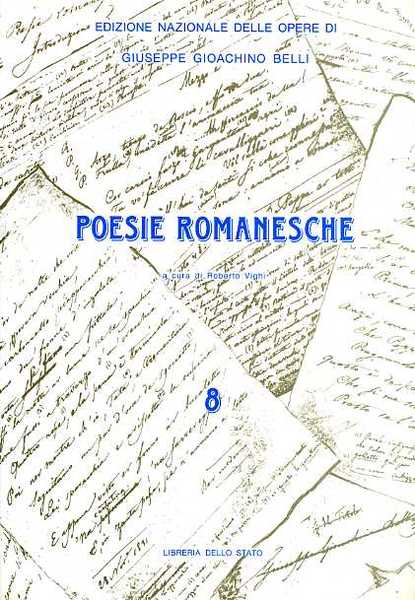 Poesie Romanesche. Vol.VIII.