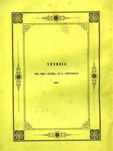 Memorie dell'I. R. Istituto Veneto di Scienze, Lettere ed Arti. …