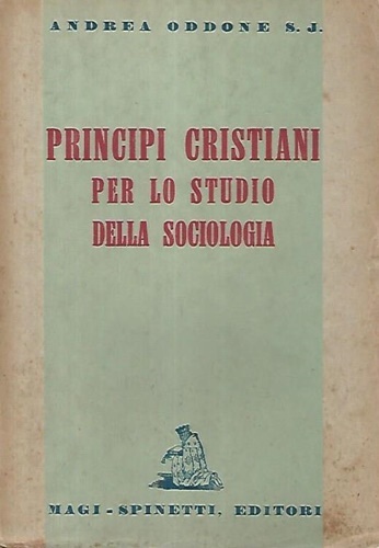 Principi cristiani per lo studio della sociologia.
