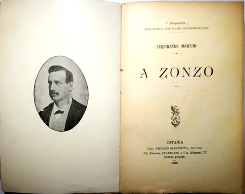 A zonzo. Ferdinando Martini (Firenze, 30 luglio 1841 – Monsummano …