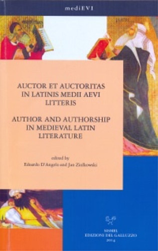 Auctor et Auctoritas in Latinis Medii Aevi Litteris. Author and …