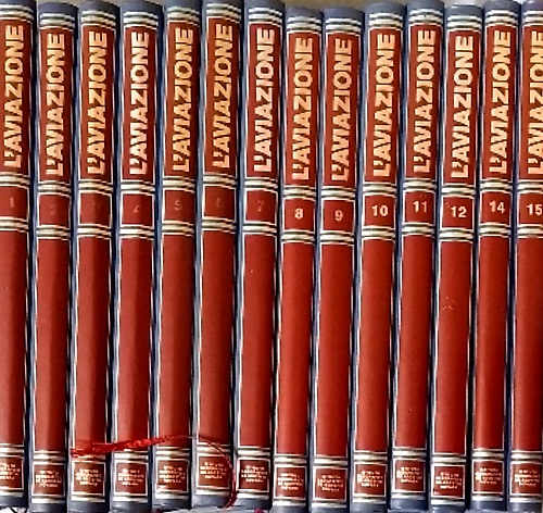 Aviazione. Grande Enciclopedia illustrata. Lotto costituito da 14 volumi su …