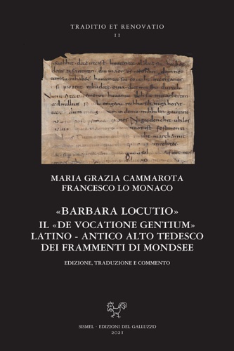 «Barbara locutio». Il «De vocatione gentium» latino - antico alto …