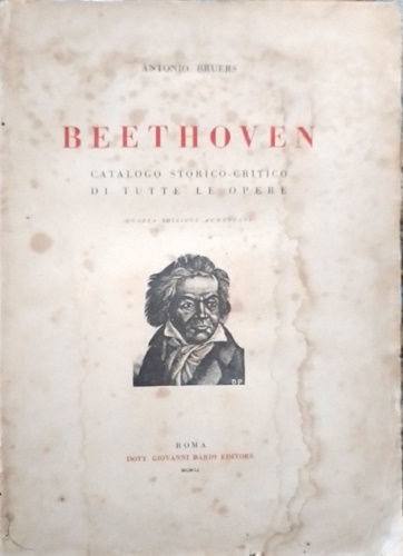 Beethoven.Catalogo storico-critico di tutte le Opere.