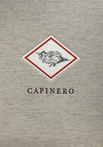 Capinero. A Bird.