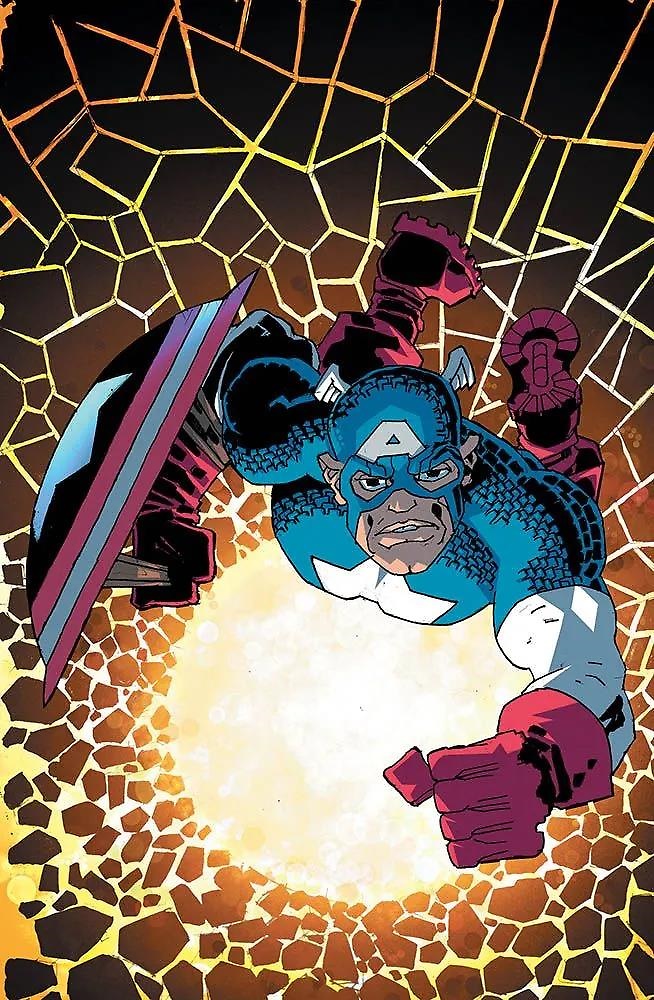 Capitan America 1/168. Cover Variant di Frank Miller con magnete …