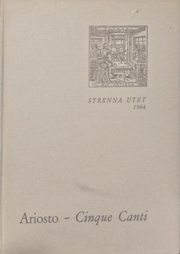 Cinque Canti di un nuovo libro di M.Lodovico Ariosto, i …