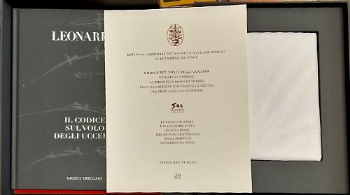 Codice sul volo degli uccelli. In perfetto facsimile, l'edizione definitiva …