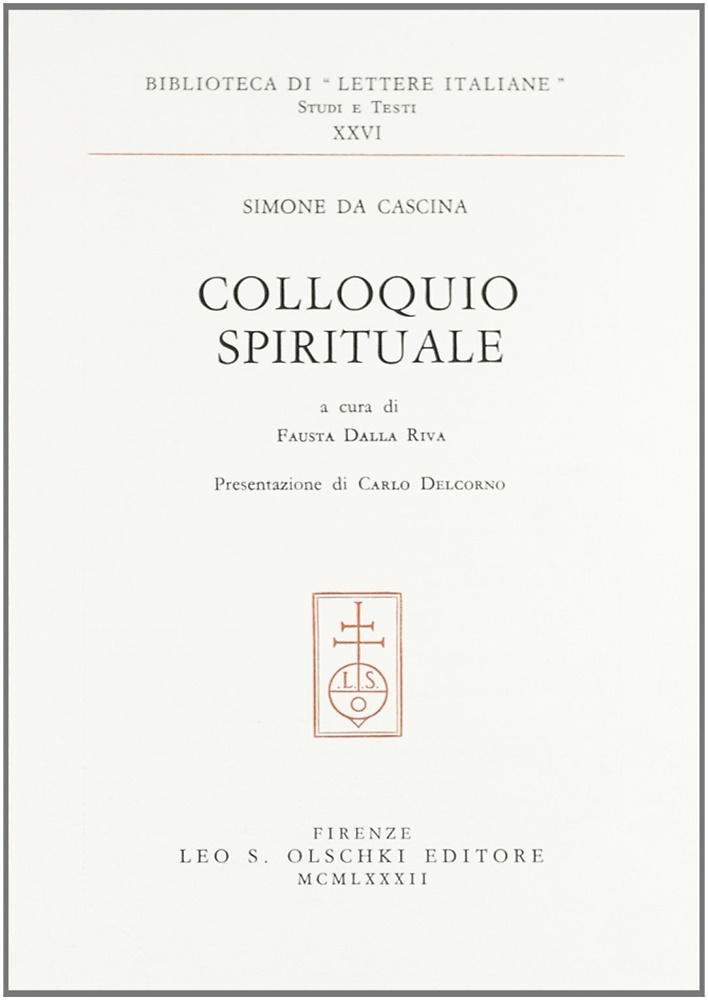 Colloquio spirituale.