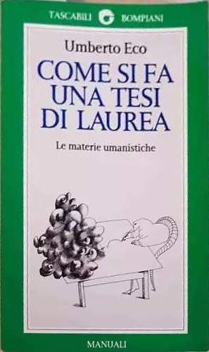 Come si fa una tesi di laurea.