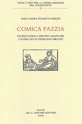 Comica pazzia. Vicissitudine e destini umani nel «Candelaio» di Giordano …