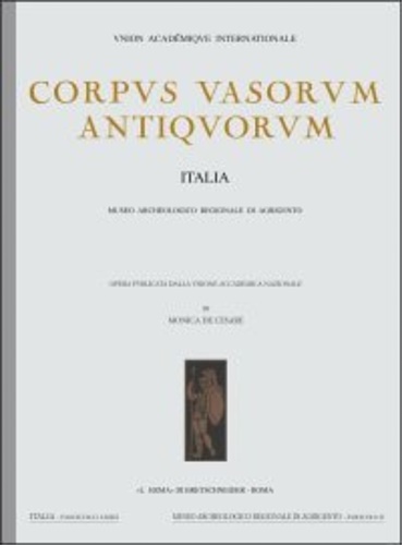 Corpus vasorum antiquorum. Vol. 1: Roma, Museo Nazionale di Villa …