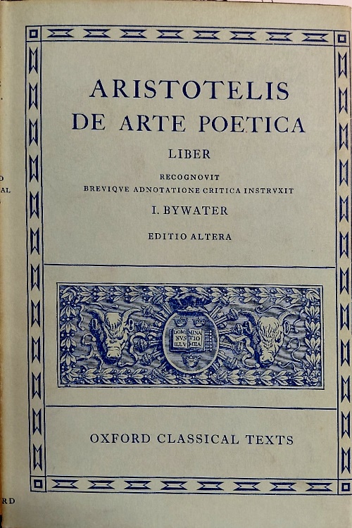 De Arte Poetica Liber.