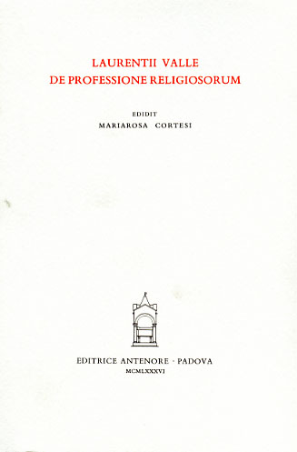 De professione religiosorum.