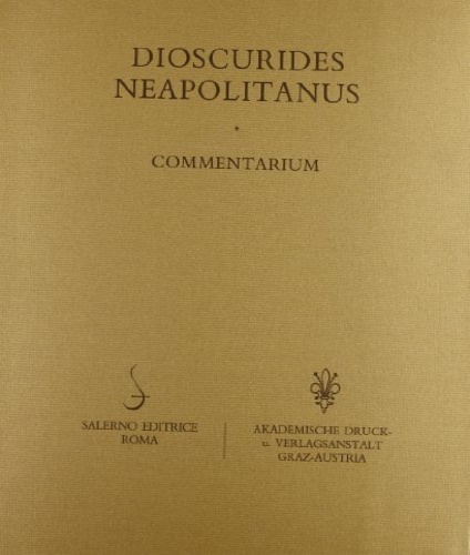Dioscurides Neapolitanus.