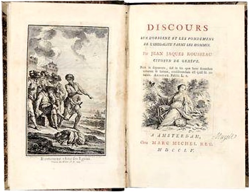 Discours sur l'origine et les fondements de l'inégalité parmi les …