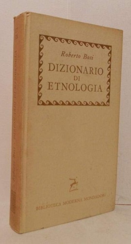 Dizionario di etnologia.
