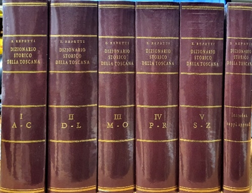 Dizionario geografico fisico storico della Toscana. Contenente la descrizione di …