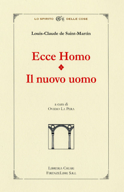 Ecce Homo - Il Nuovo Uomo. Ecce Homo, scritto a …