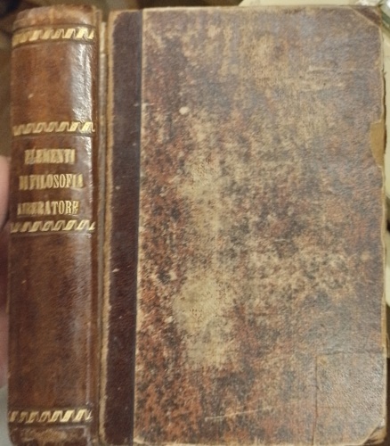 Elementi di filosofia.