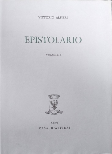 Epistolario. Vol.I (1767-1788).