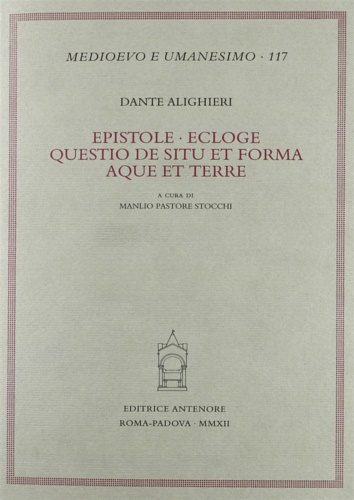Epistole-Ecloge-Questio de situ et forma aque et terre.