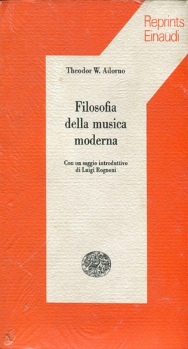 Filosofia della musica moderna.