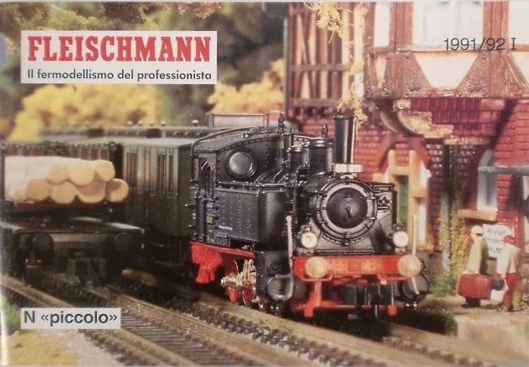 Fleischmann. Il fermodellismo del professionista. N. Piccolo. 1991/92 I.