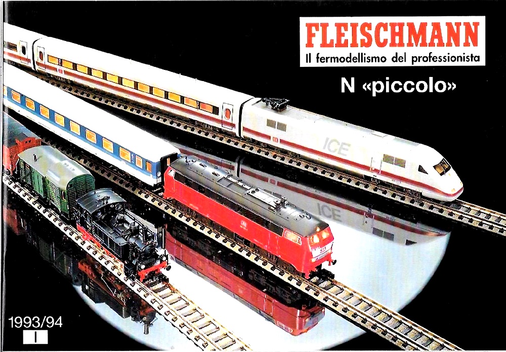 Fleischmann. Il fermodellismo del professionista. N. Piccolo. 1993/94 I.