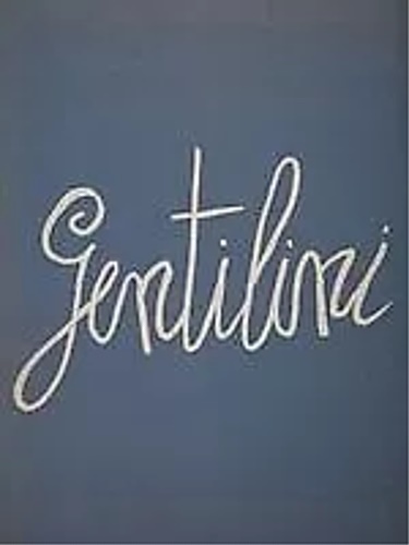 Gentilini. L'Opera Grafica. Cofano custodia a forma di libro in …
