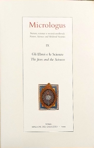 Gli Ebrei e le Scienze / The Jews and the …