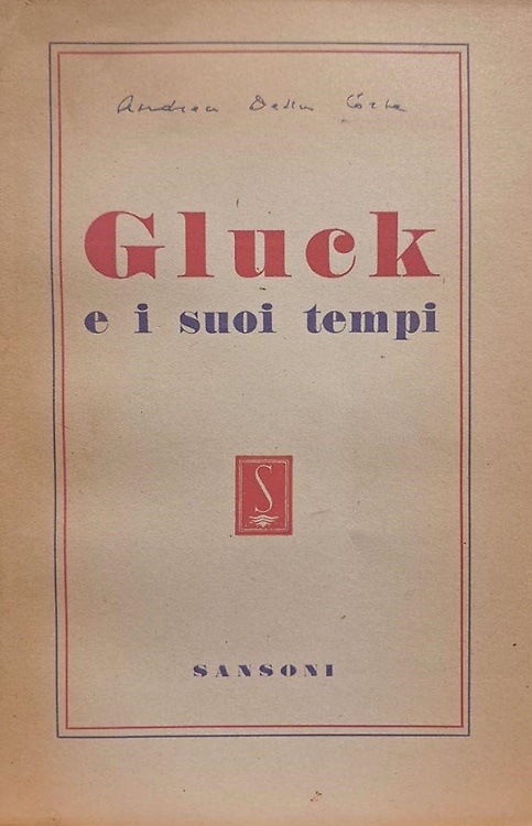 Gluck e i suoi tempi.
