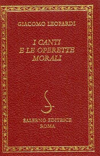 I canti e le operette morali.
