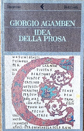 Idea della prosa.