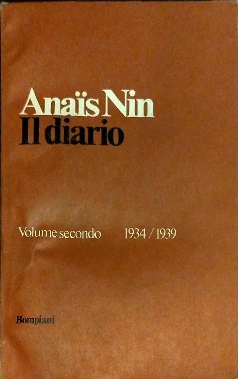 Il Diario. Vol.II:1934-1939.