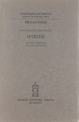 Iperide. Rassegna di problemi e di studi (1912-1972).