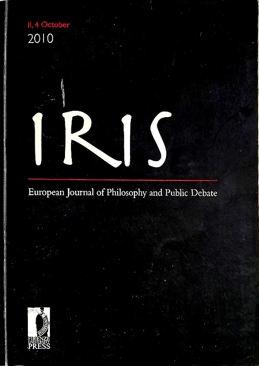 Iris : european journal of Philosophy and Public Debate : …