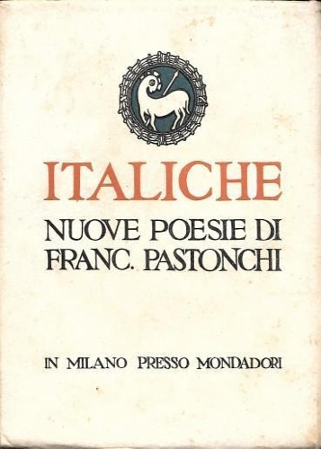 Italiche. Nuove poesie.