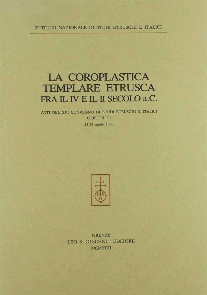 La Coroplastica templare etrusca fra il IV e il II …