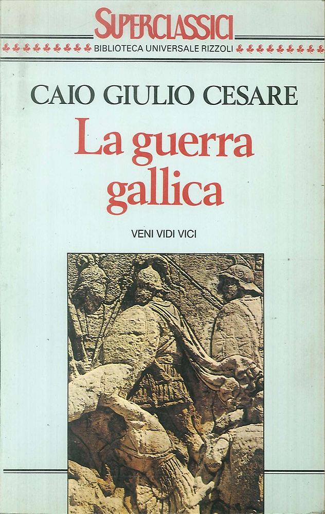 La guerra gallica.