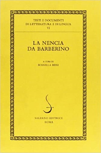 La Nencia da Barberino.