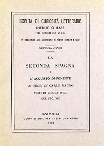 La seconda Spagna e l'acquisto di Ponente ai tempi di …