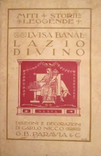 Lazio divino. Romanzo storico-leggendario dell'Antica Roma.