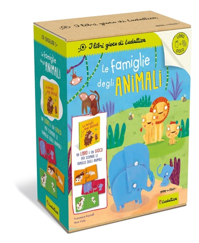 Le famiglie degli animali. Ediz. a colori. Con Gioco.