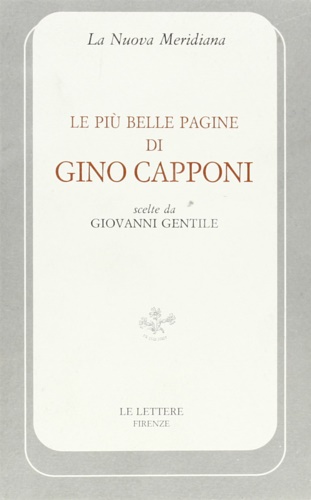 Le più belle pagine di Gino Capponi.