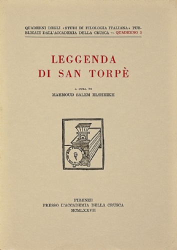 Leggenda di San Torpè.