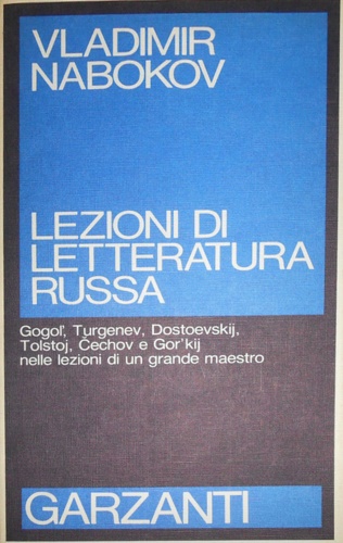 Lezioni di letteratura russa.